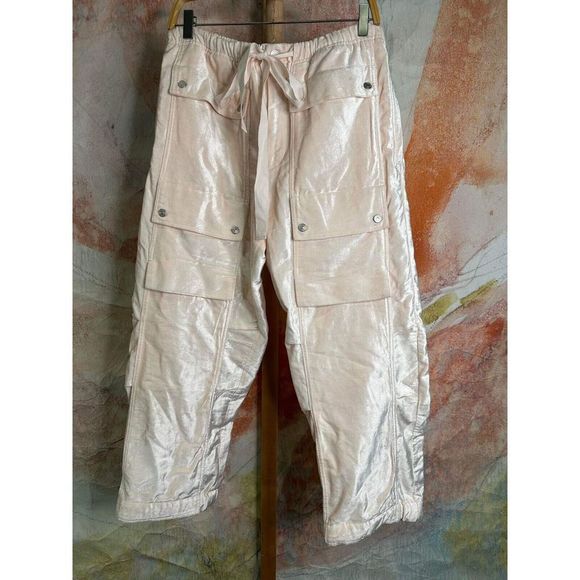 Free People Skip A Beat Utility Pants $198 - Picture 6 of 9